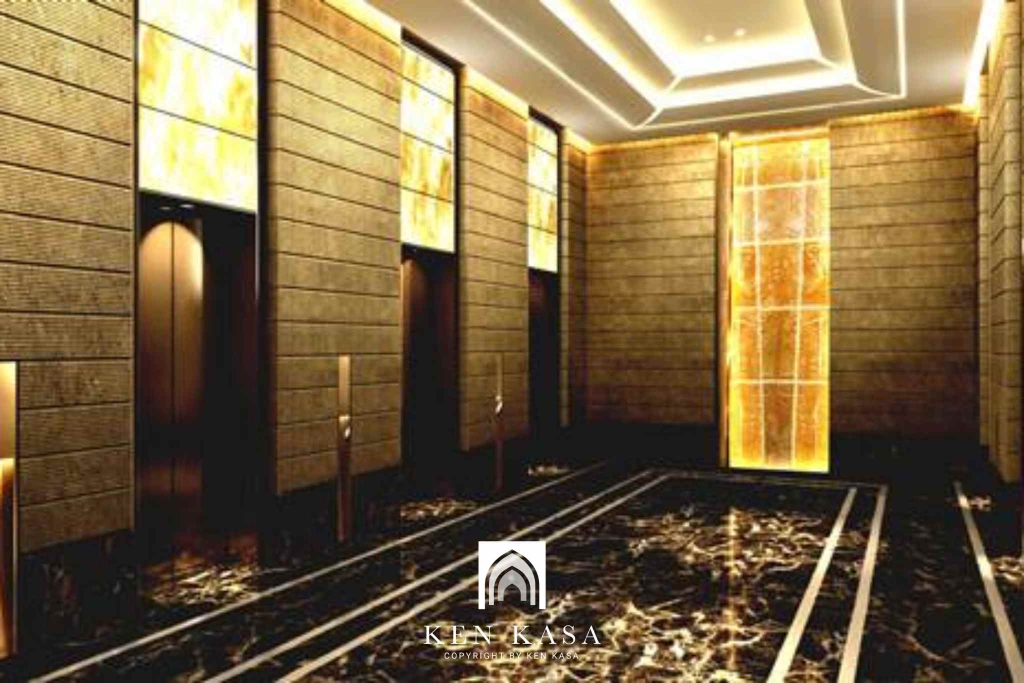 Thang m&aacute;y ri&ecirc;ng trong ph&ograve;ng tổng thống 